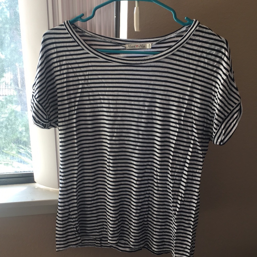 Basic striped top